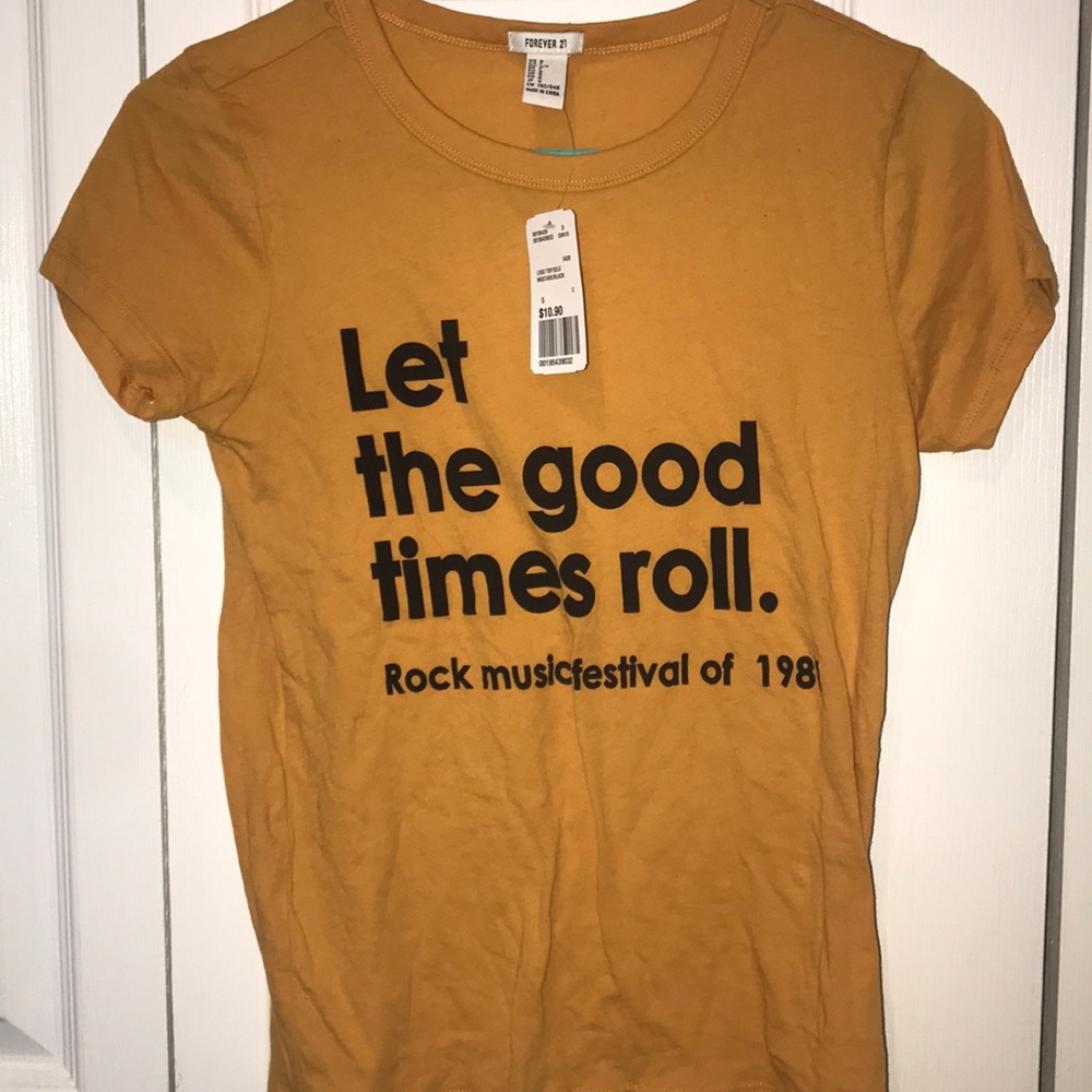 Mustard Graphic Tee
